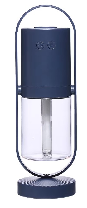 Mini umidificator 200 ml creativ cu LED si proiectie rotativa 360 